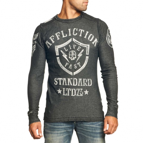 Двустороння термалка Affliction Shaman Reversible Thermal цена